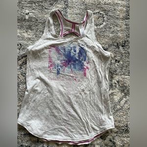 Ivivva by Lululemon Diamond Back Tank Top Size 10